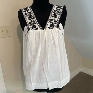 J. Crew flowy bohemian top